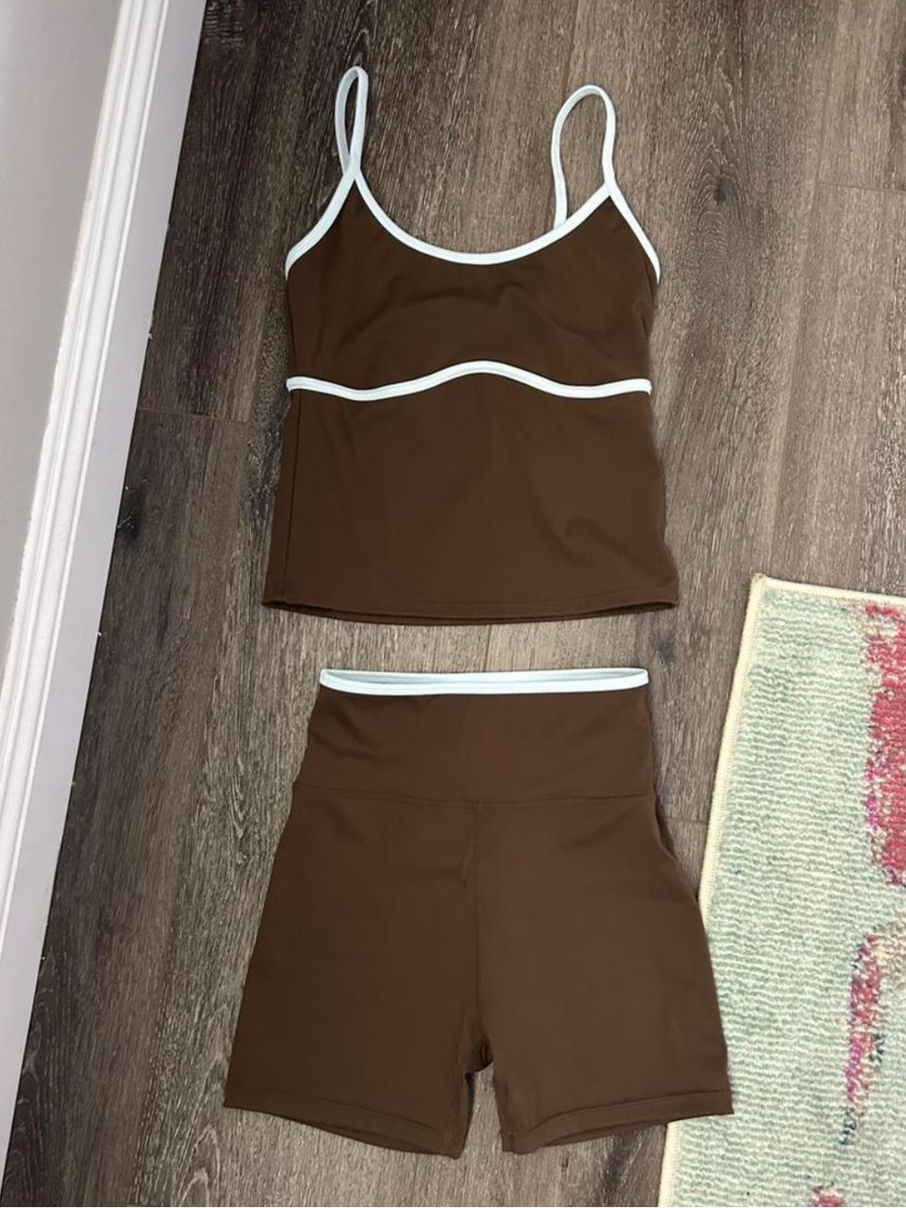 Daily Drills Go Stretch Tank & Bike Shorts Set